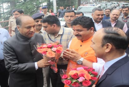 After the mourning proceedings of the House adjourned for the second day shimla