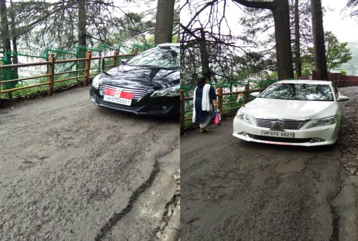traffic jam in knh and circular road of shimla