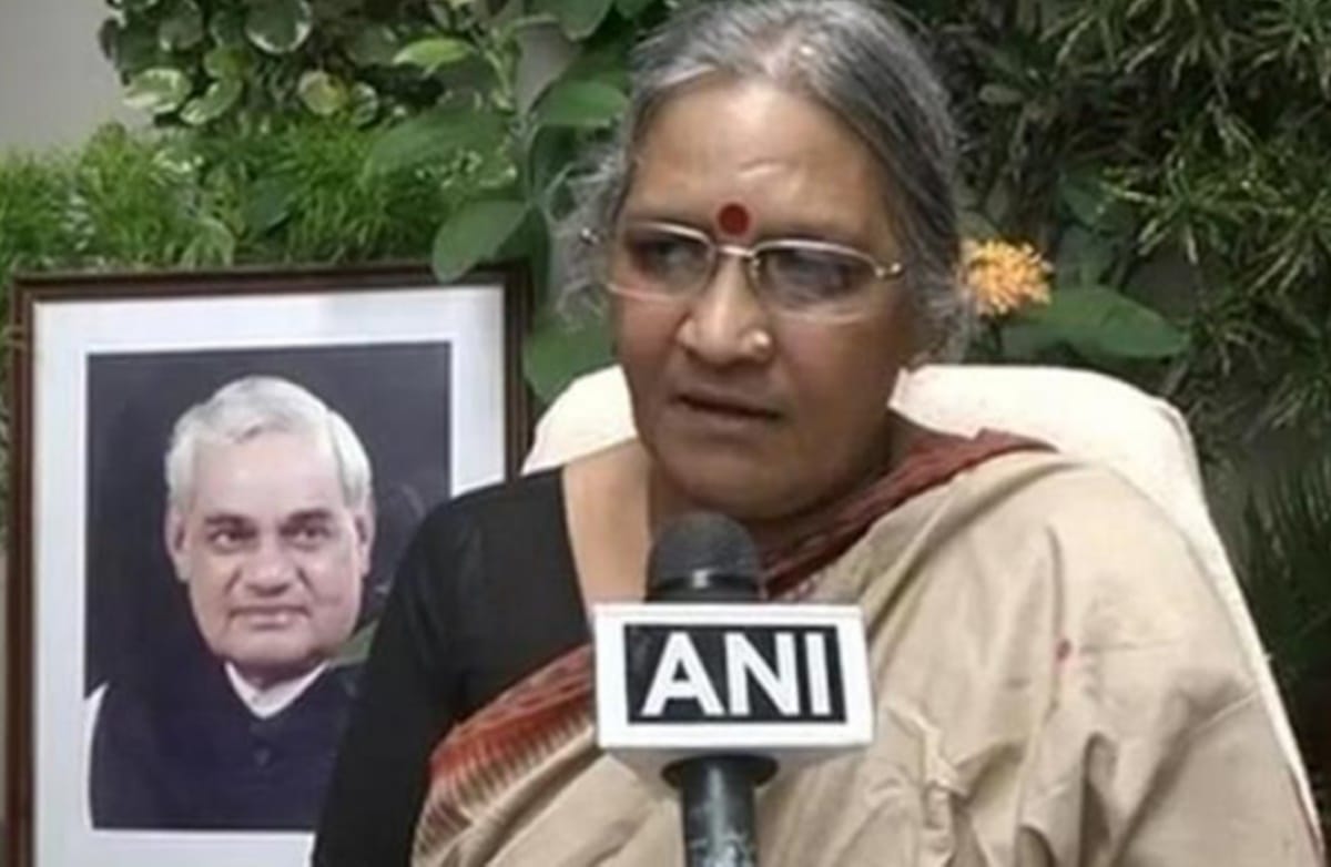 Niece of Atal Bihari Vajpayee is upset because of ongoing politics done by BJP on his name