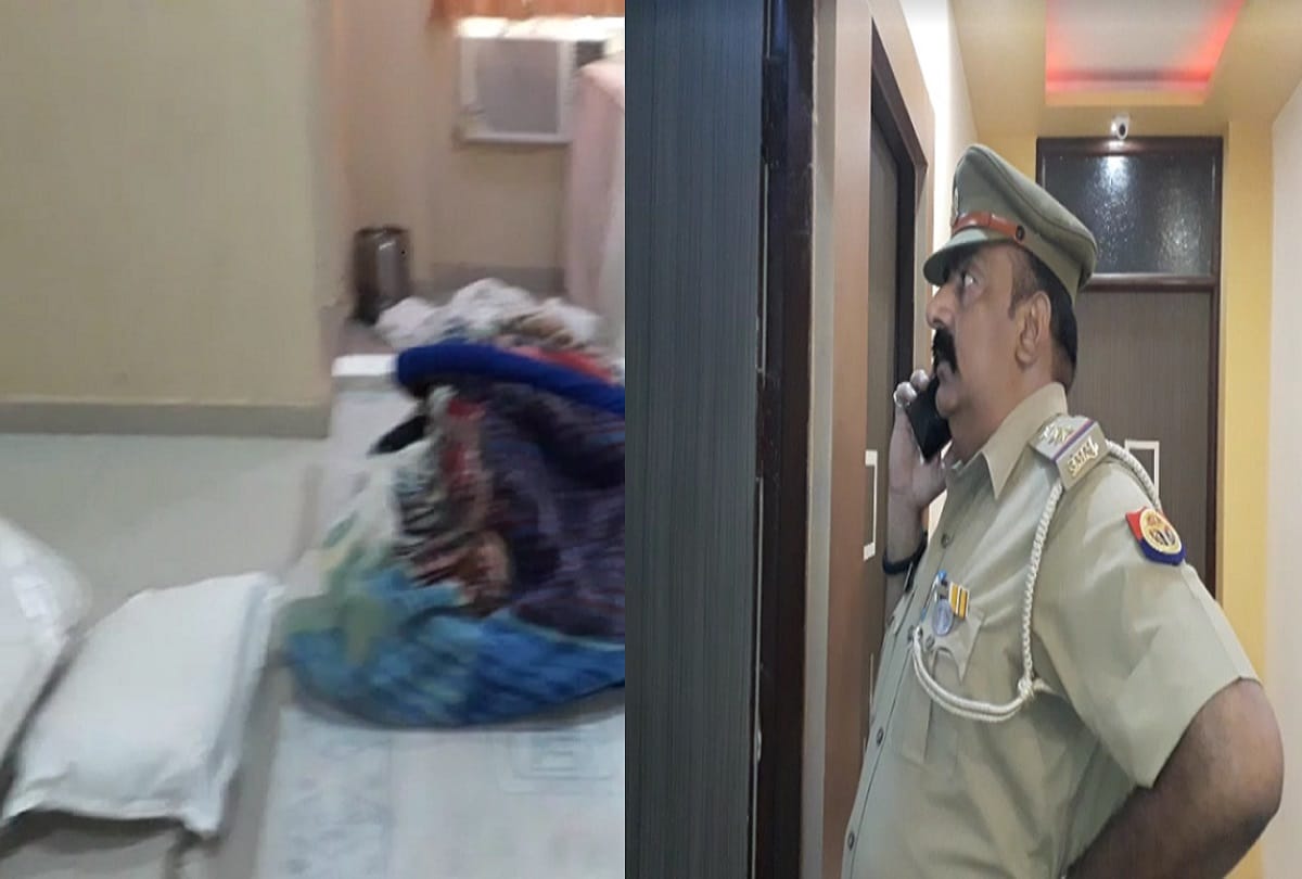 boyfriend murdered girlfriend in the Meerut hotel, and later suicide