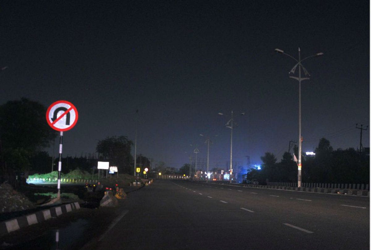 रातभर अंधेरे में रहीं 10 से अधिक कालोनियां