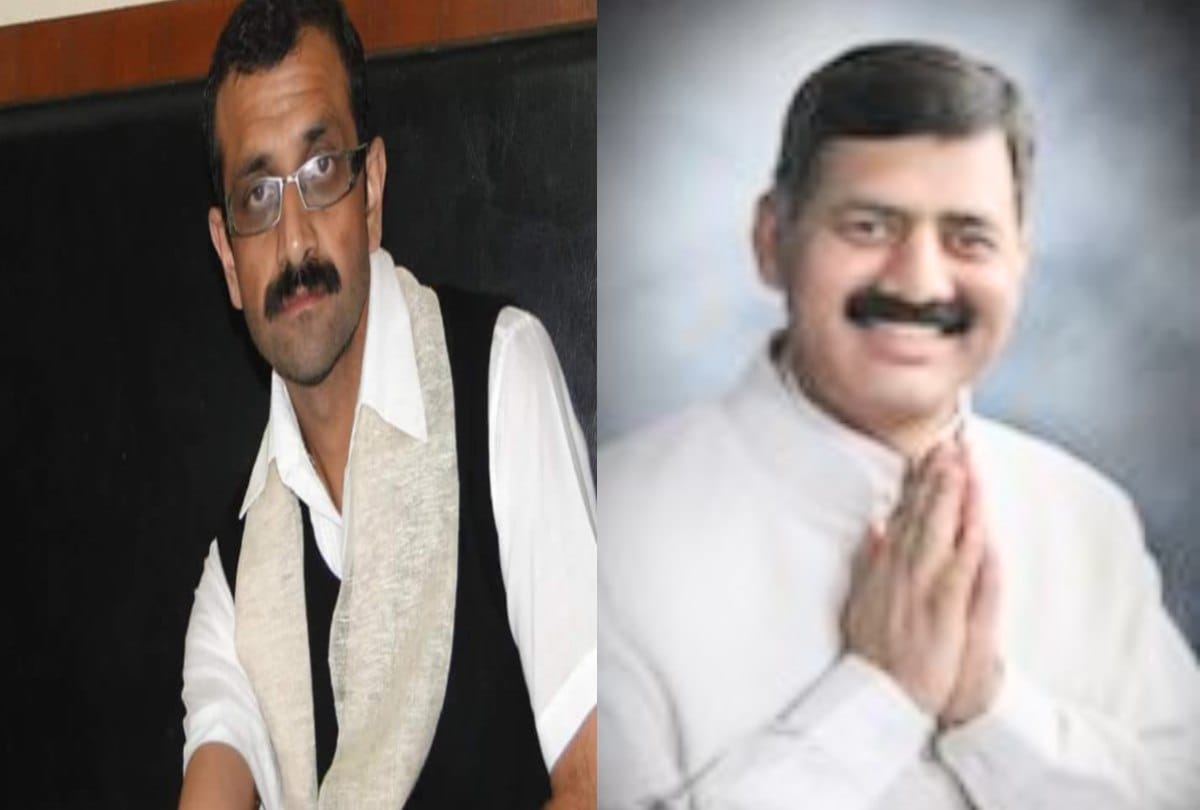 congress leader rajesh dharmani and deepak rathour in aicc