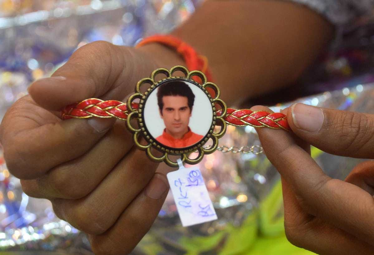Market and social media on the occasion of Raksha bandhan