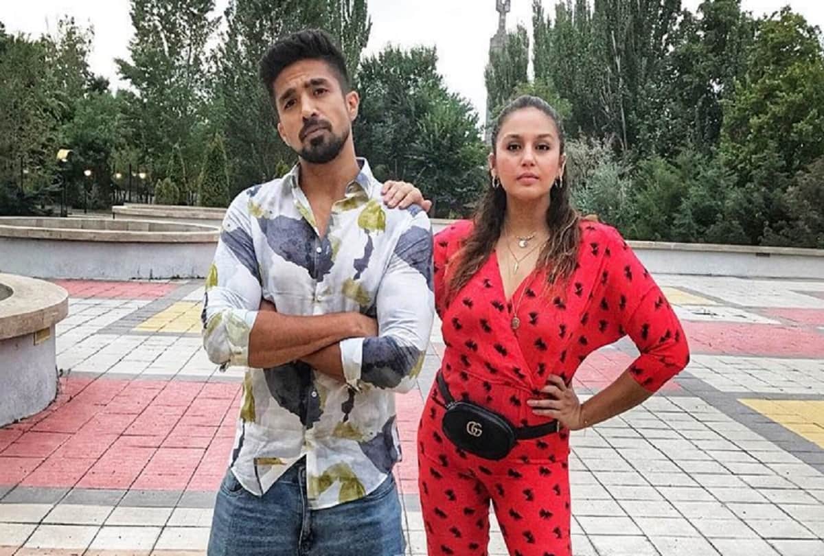 Saqib Saleem gave surprise to his sister Huma Qureshi on the set of best dramebaaz
