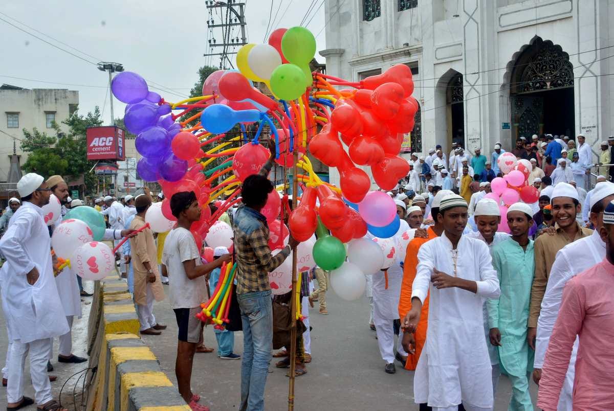 Bakrid celebration in purvanchal saw photos