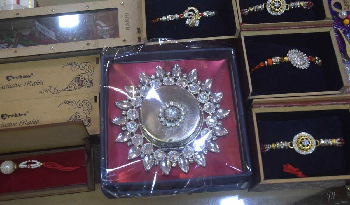 Market and social media on the occasion of Raksha bandhan