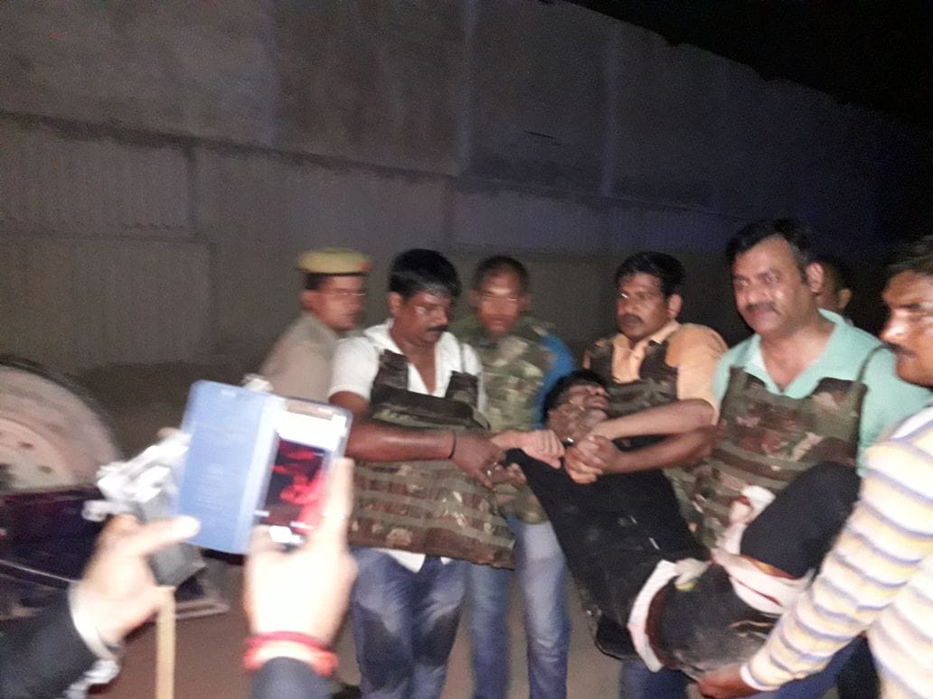 Once again police encounter in varanasi
