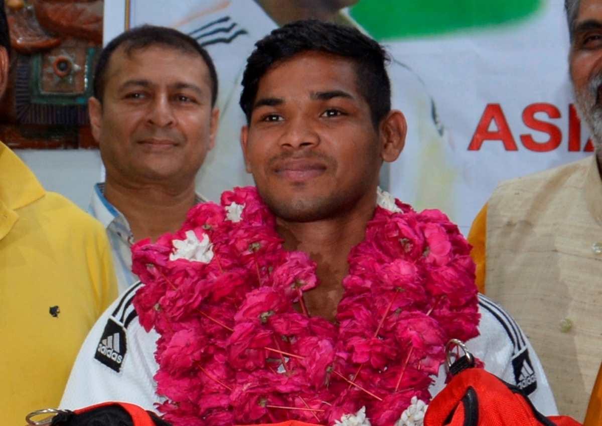 Varanasi boy judo player vijay yadav going jakarta for asian games