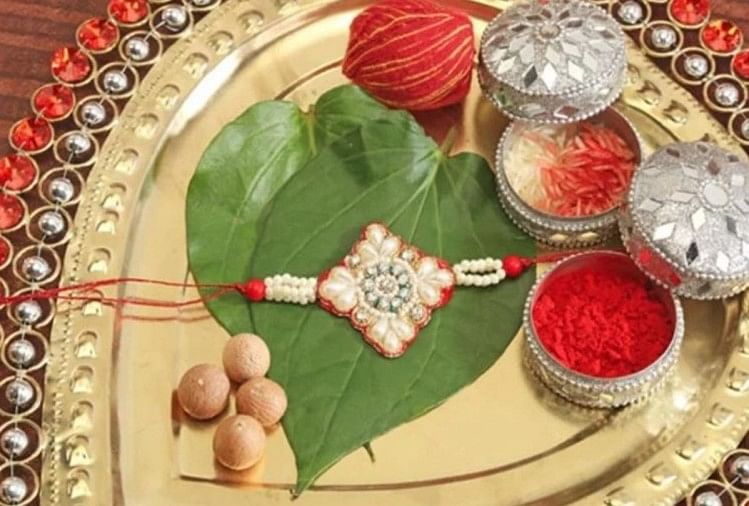 Decorated Puja Thali For Rakhi  Indian Festival Stock Video  Knot9