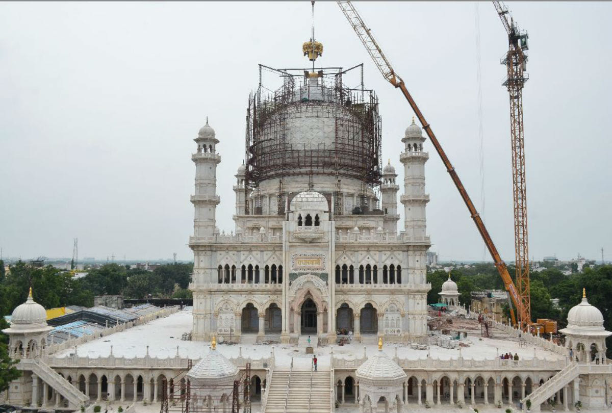 Soami Bagh Samadh kalash higher than Taj Mahal In Agra