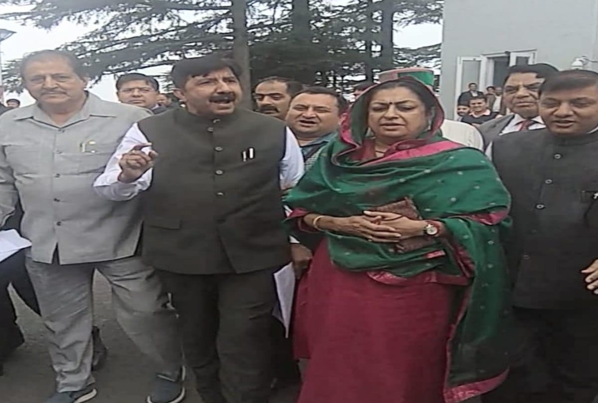 walk out of opposition during question hour in himachal assembly monsoon session