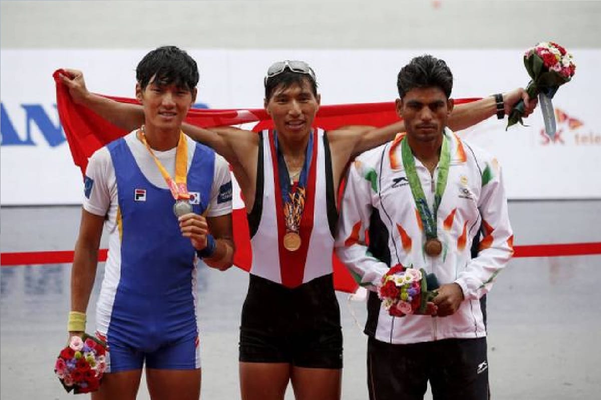 dushyant chauhan won bronze medal in asian games 2018