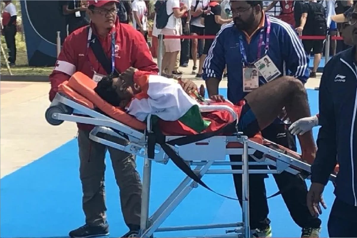 dushyant chauhan won bronze medal in asian games 2018