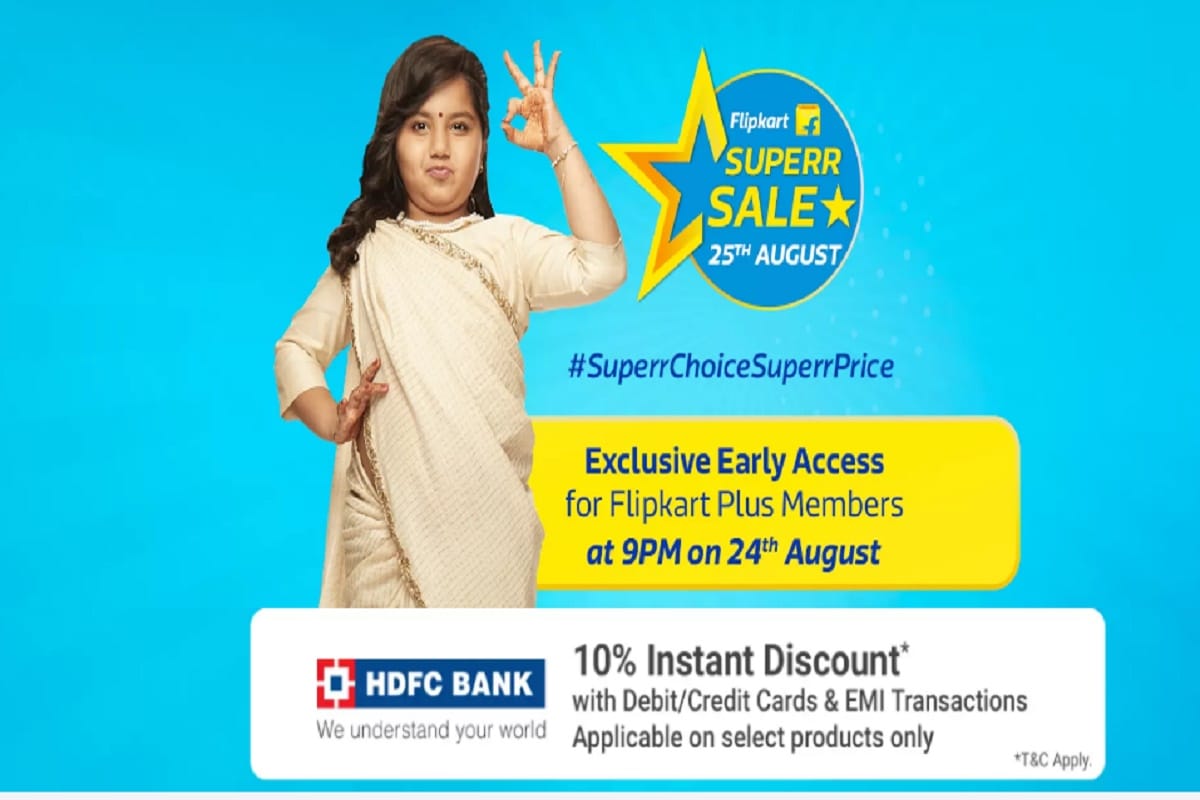 Flipkart Superr Sale offers, Buy smartphone, laptops and headphones with 80 percent discount