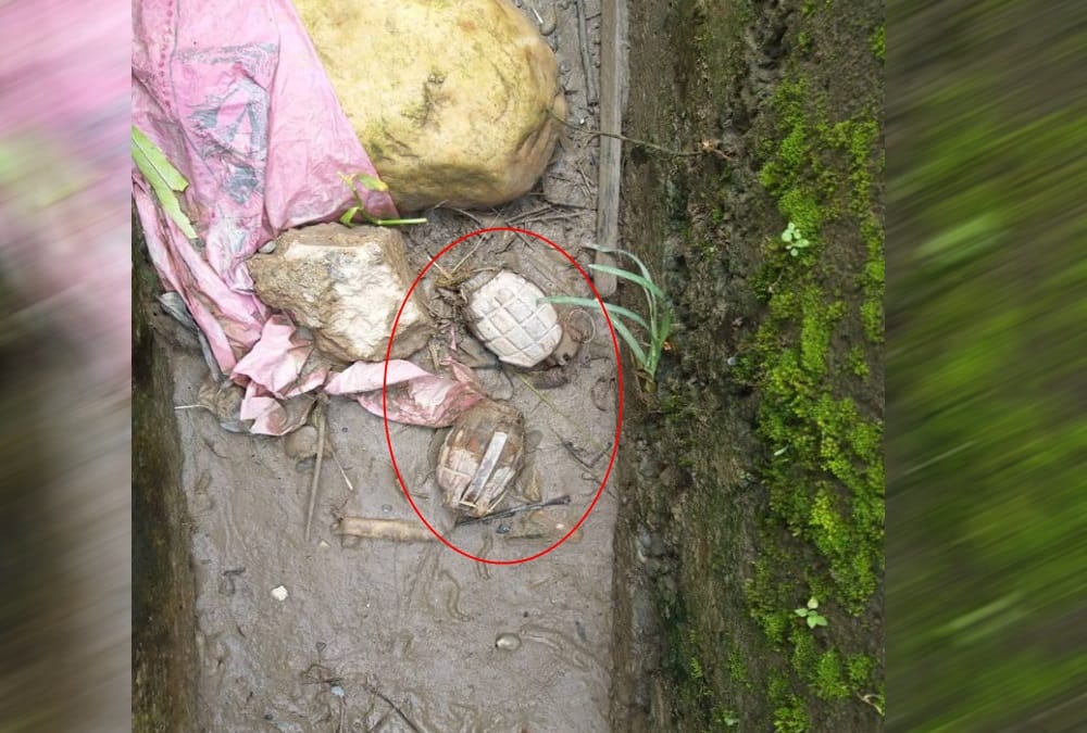 hand grenade again found in dehradun