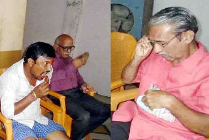 five people of maharashtra forcibly entered in Balaji temple