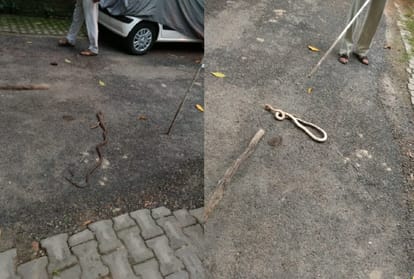 UP: ADG Office meerut policemen fear of several Cobra and officials called the Sapera