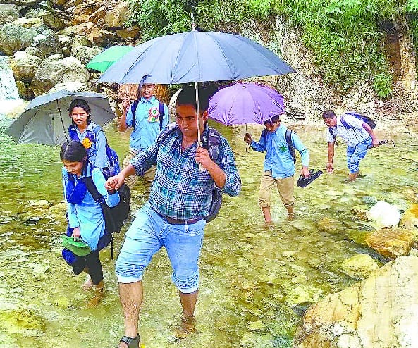 Students who are coming to school at risk of life