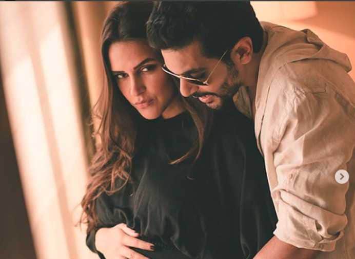 neha dhupia and angad bedi reached mumbai after honeymoon