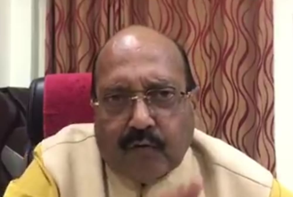 Amar singh told on akhilesh yadav and his step mother relation