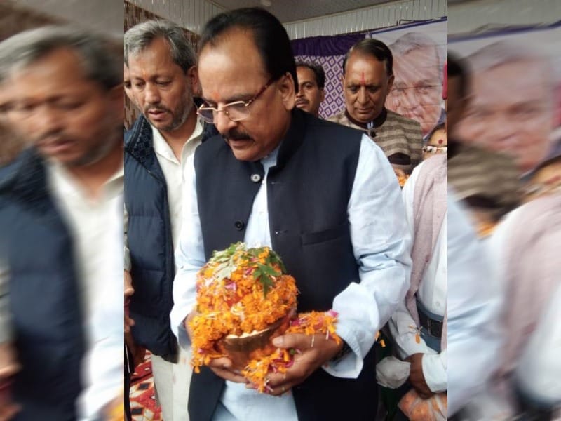 atal asthi kalash yatra in badrinath