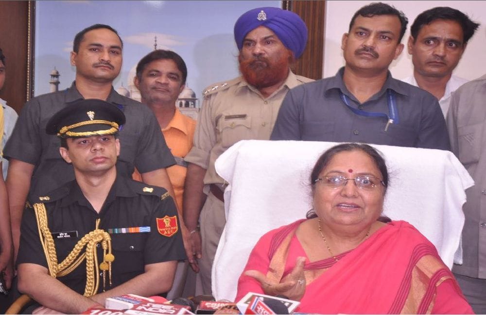 Uttarakhand Governor Babyrani Maurya oath ceremony in Dehradoon