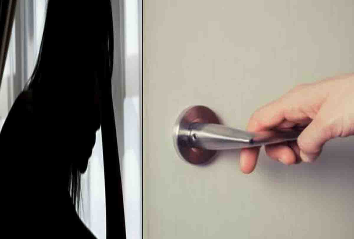boy torn Girl's clothes entering in home at night