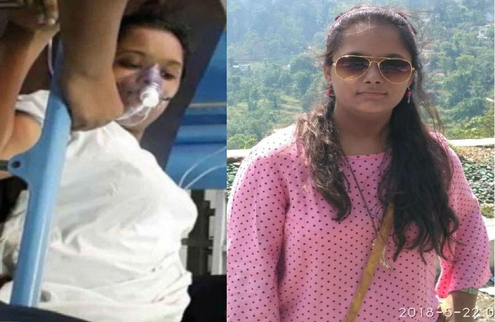 Accident Victim Gargi death in nayati hospital mathura