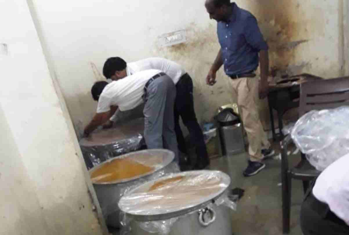 raid on factory of deshi ghee in lucknow