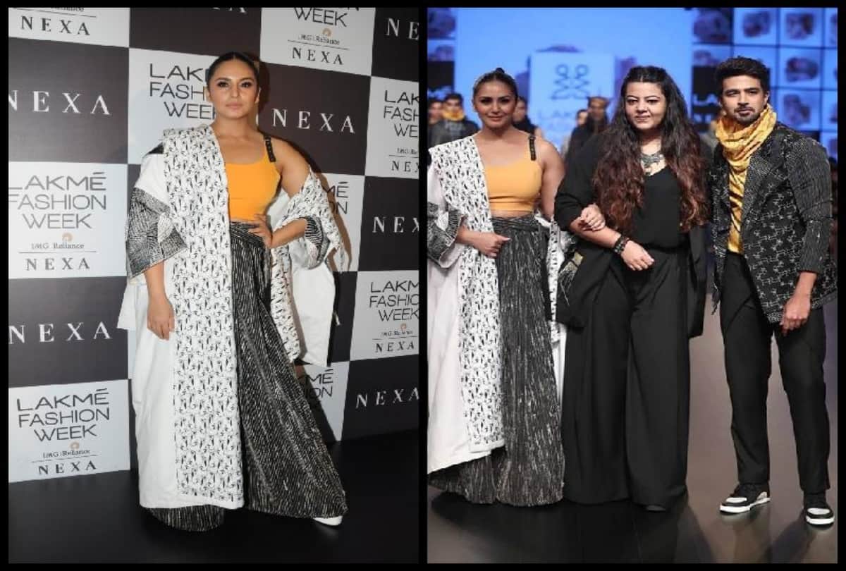 Bollywood Stars at Lakme Fashion Week Janhvi Kapoor Burns The Ramp