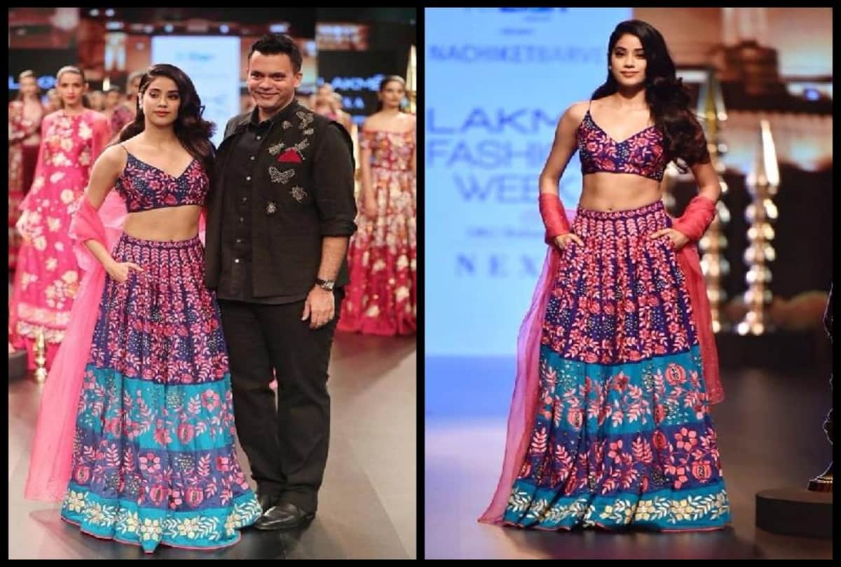 Bollywood Stars at Lakme Fashion Week Janhvi Kapoor Burns The Ramp
