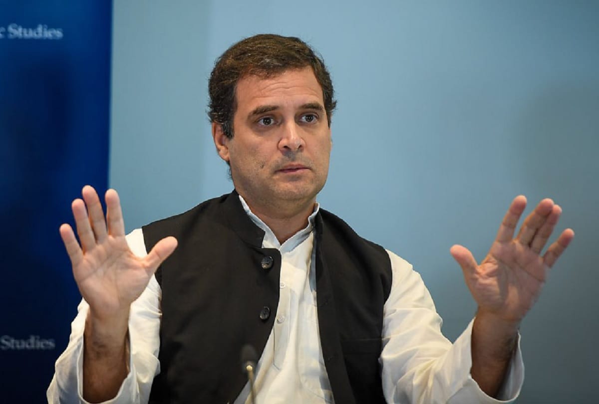 Rahul gandhi says There is only place for one NGO in India and its called the RSS