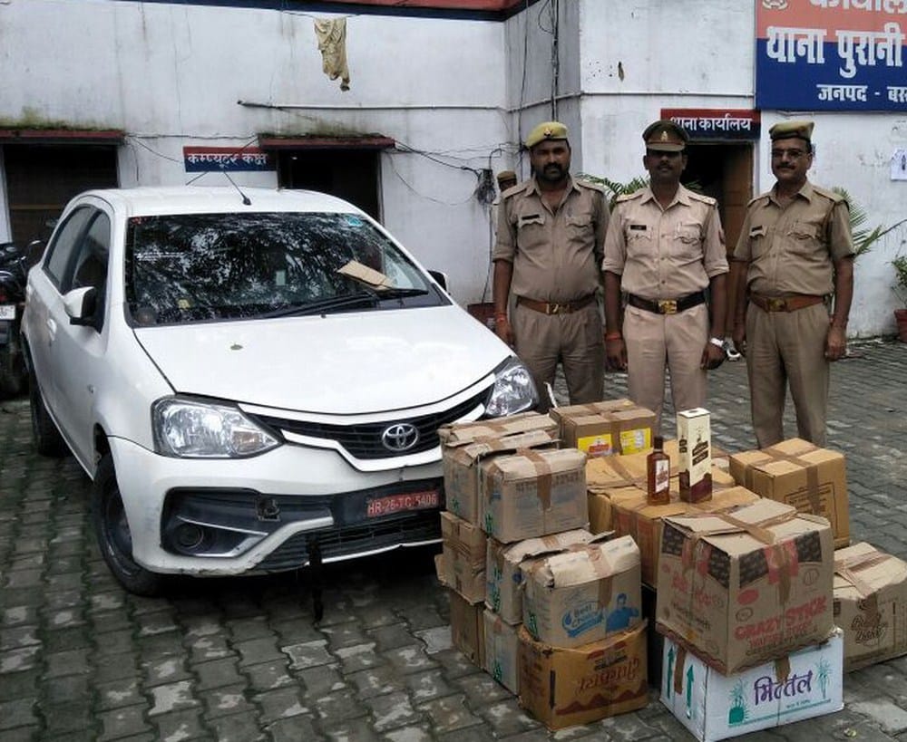 hariyana brand wine caught