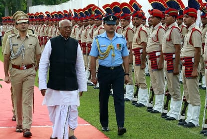 17th Governor of Haryana Satyadev Narayan Arya Oath Ceremony
