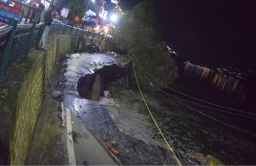 if vehicles increase in Nainital city will face large devastation
