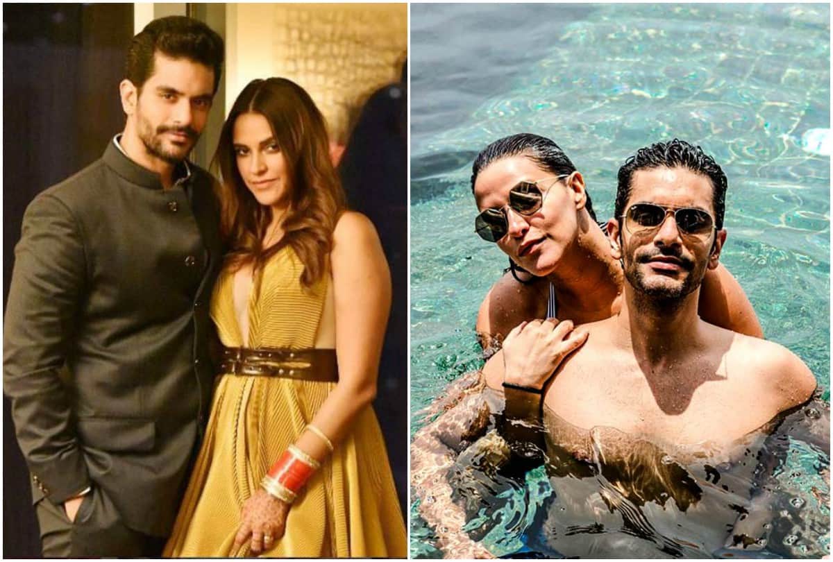 Neha Dhupia birthday love story with Angad Bedi