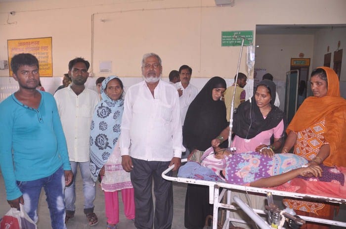 hangama after refused to admit in hospital