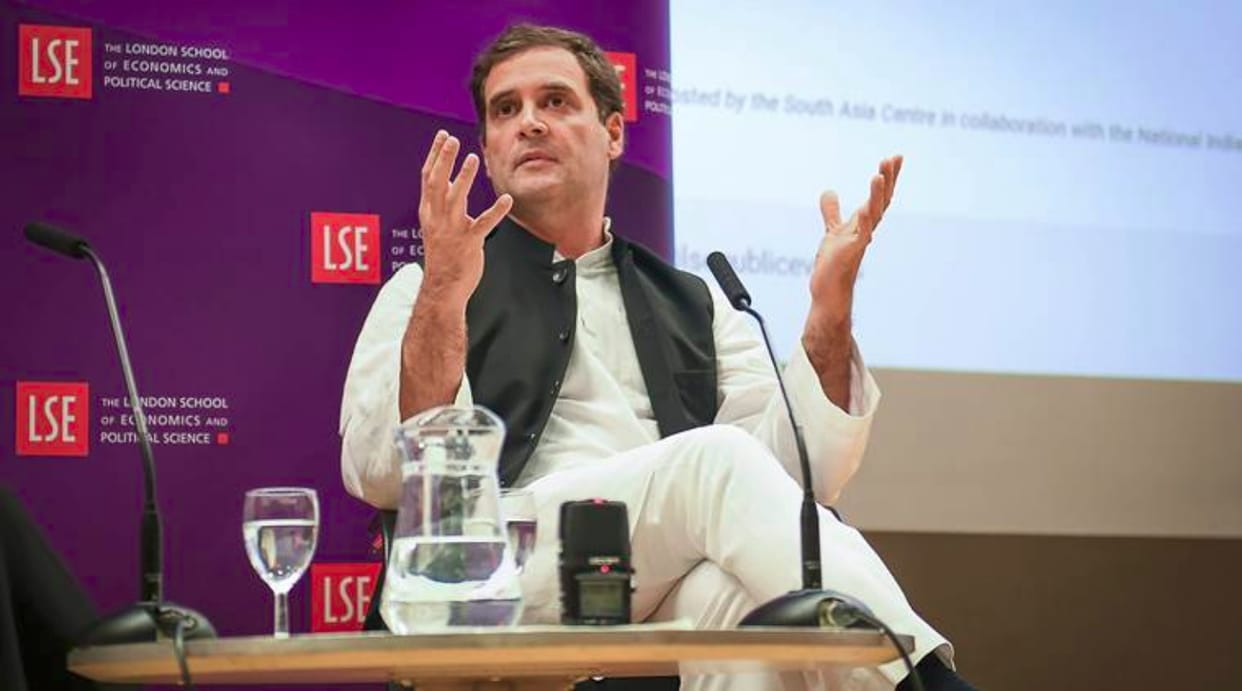 Congress was not involved in 1984 sikh riots said Rahul Gandhi in London