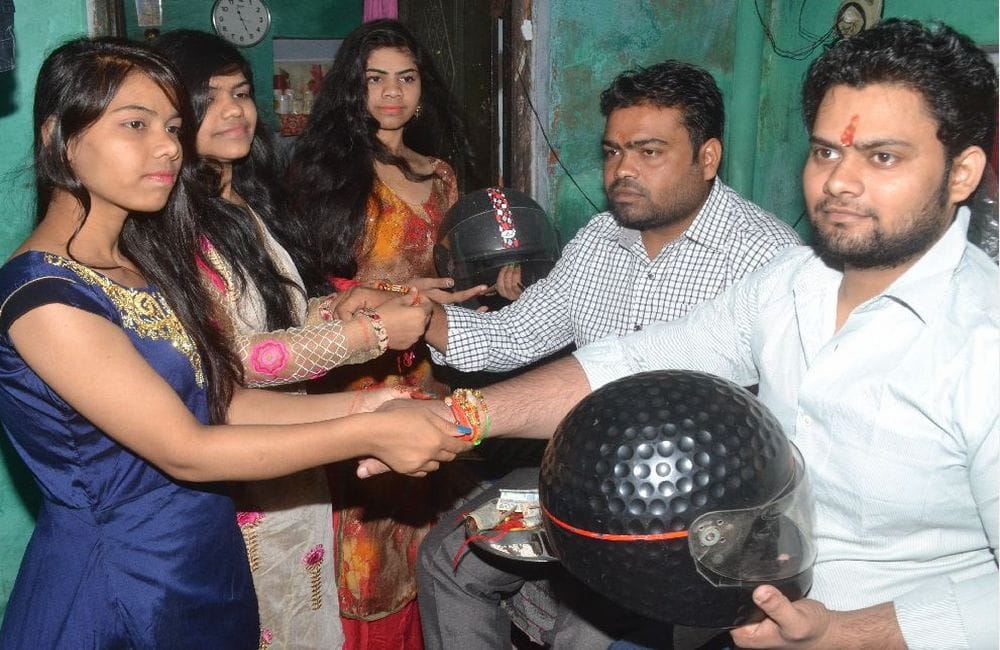 raksha bandhan celebration in braj