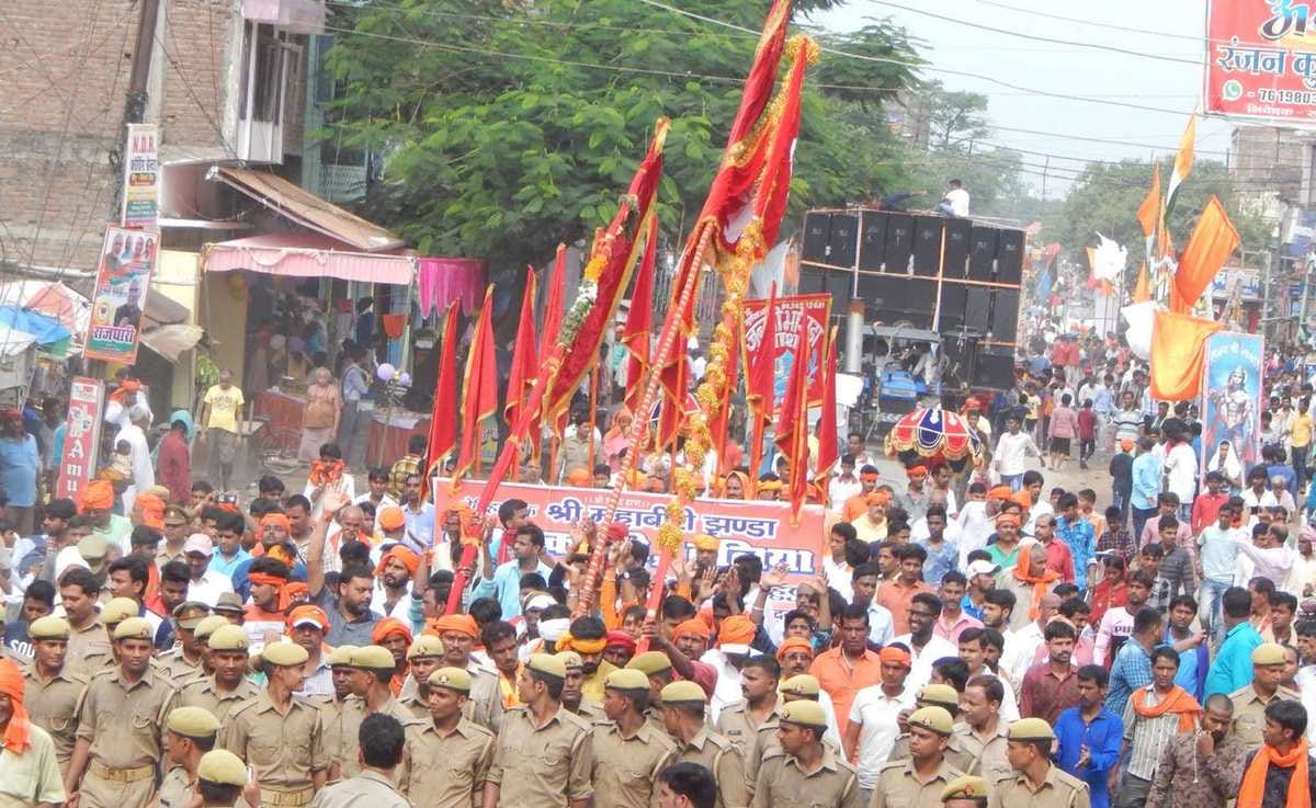 Ballia historical shrinath rot pujan festival
