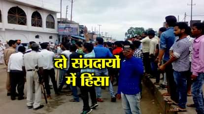 voilance between two communities in shahjahanpur