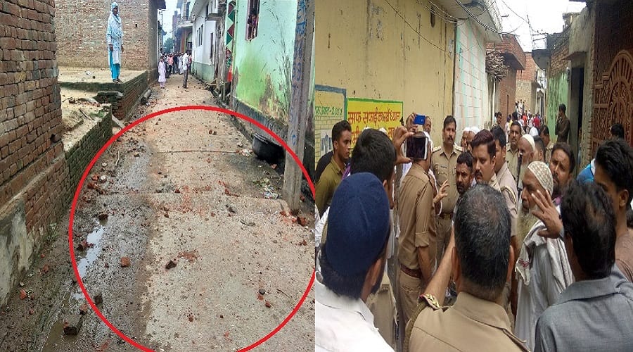 Conflict in two sides in Bijnor, 12 people injured