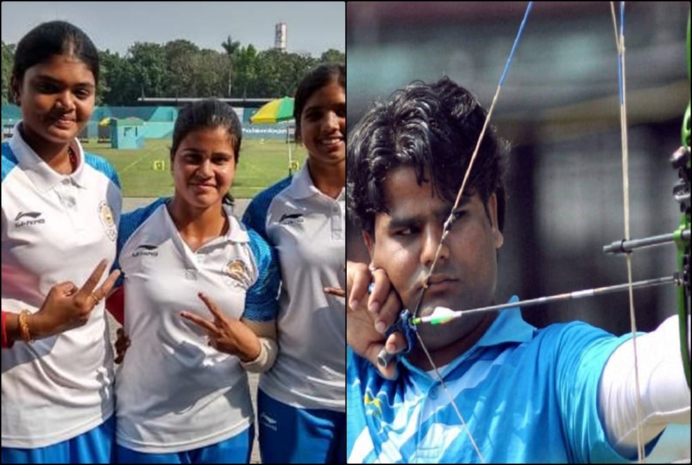 Indian compound archery teams says the stomach is not filled with archery, the house will run a job