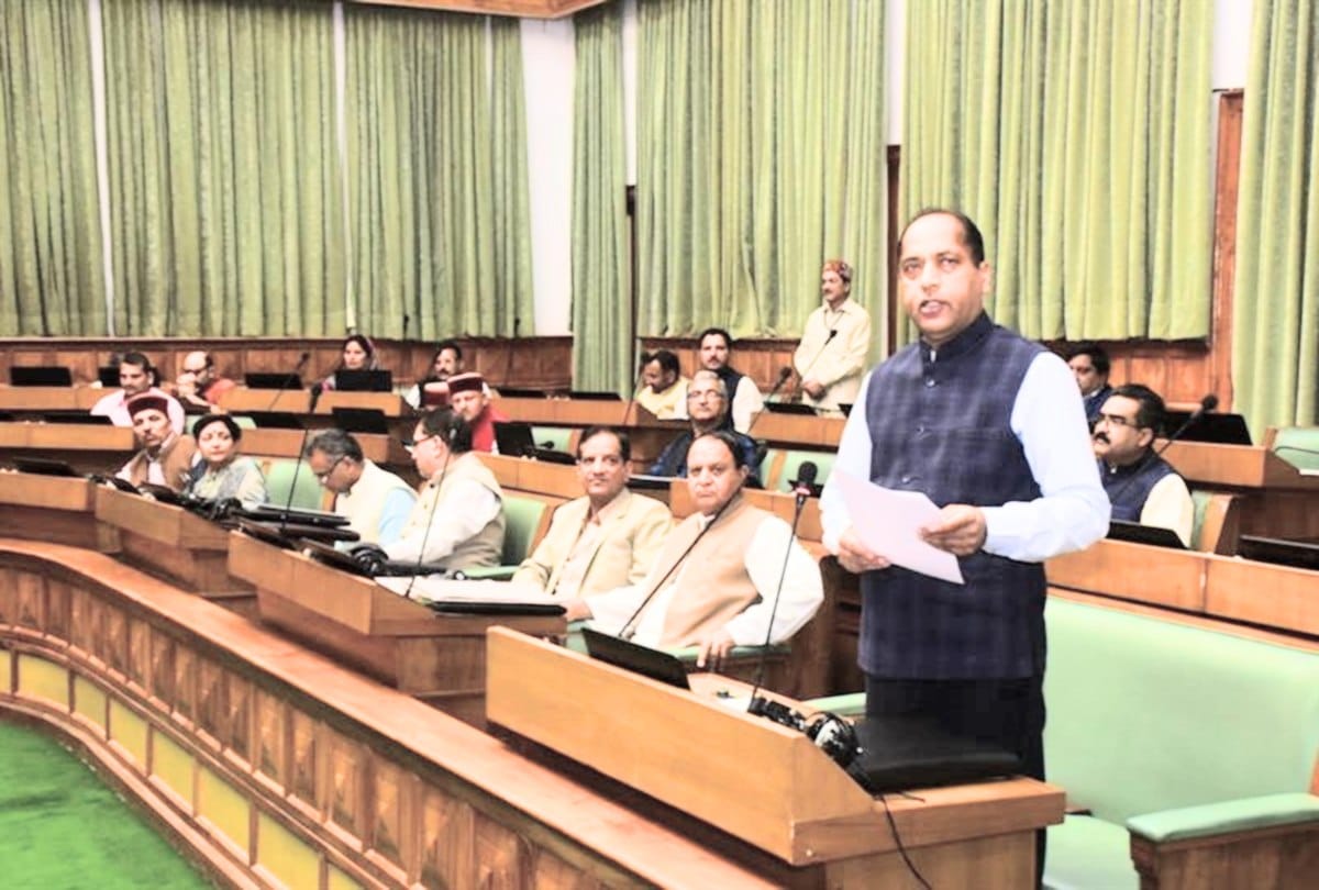 cm jairam thakur statement in himachal assembly
