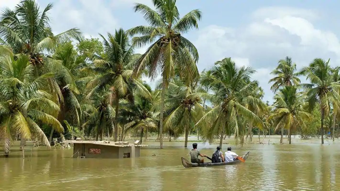 A Beggar donate small amount to flood victims in Kerala