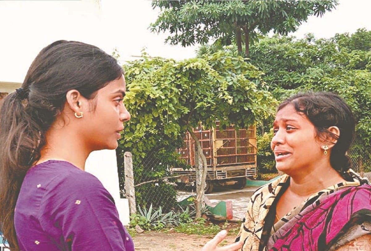 shravya reddy mandadi- founder of Ngo We and she work in rescue in telangana