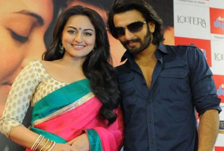Video Ranveer Singh ran away from Sonakshi Sinha while promoting Happy Phirr Bhag Jayegi film