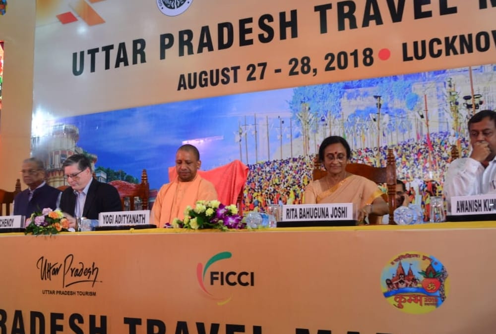 travel mart inaugration in lucknow.