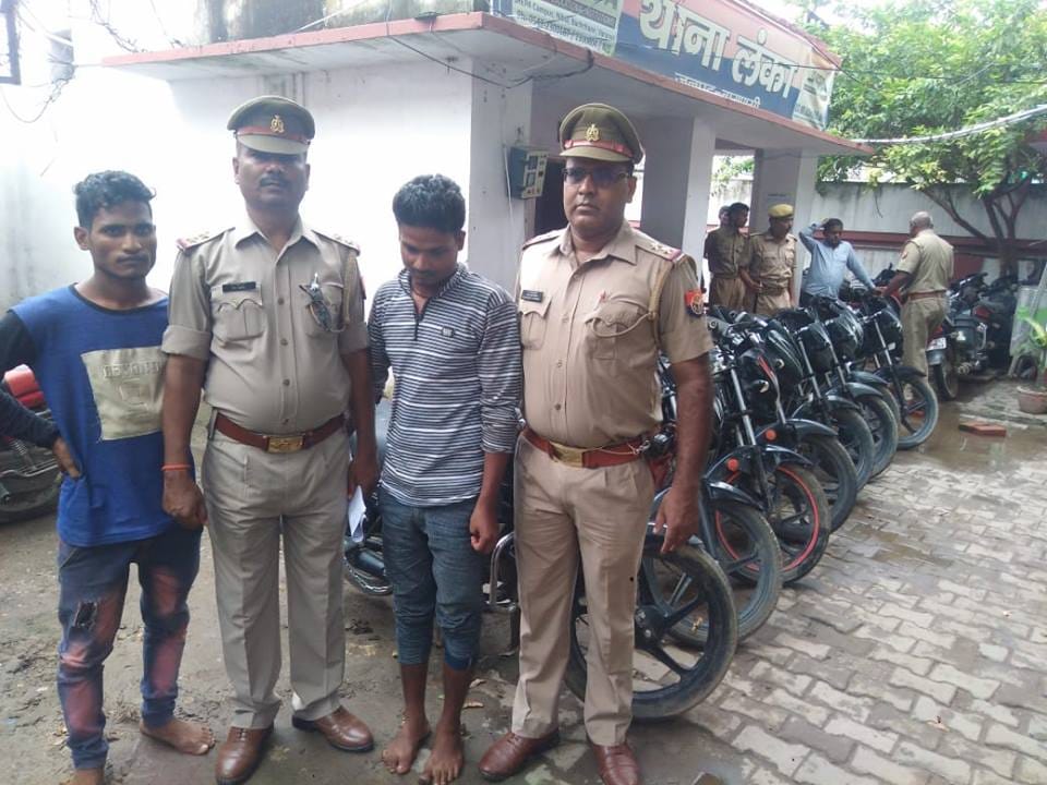 varanasi police arrest 11 accused of robbery and molestation