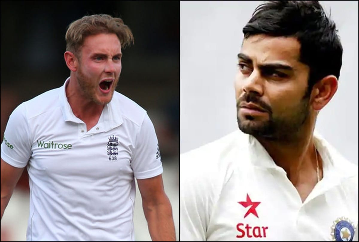 When virat kohli say something to stuart broad for rishabh pant, see video